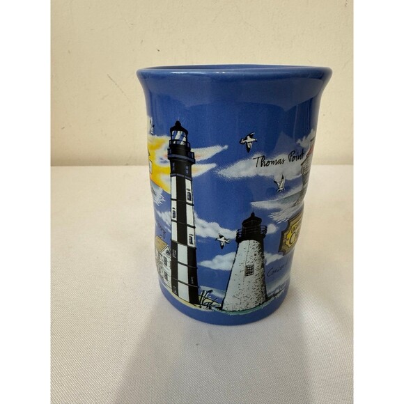 LIGHTHOUSES OF THE CHESAPEAKE BAY COFFEE MUG - Picture 2 of 6